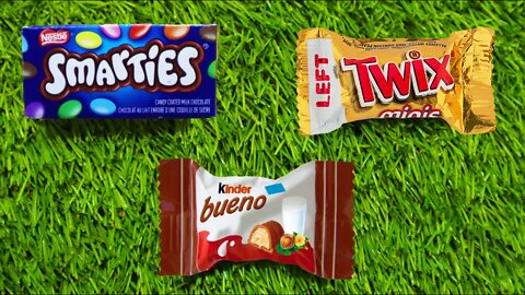 Some Lots Of Candies | Nestle Mini Smarties | Kinder Bueno Mini | Twix Mini Bar | Mini Candies