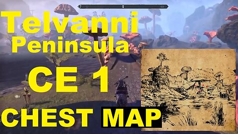 ESO Telvanni Peninsula CE 1 Map (NECROM) Elder Scrolls Online