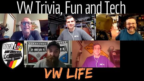 VW Life talks VWs, Trivia, Cool not Cool and Tech Tips! #StayHome VW Life #WithMe