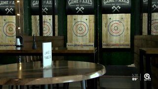 Boynton Beach axe throwing bar fights closure by code enforcement