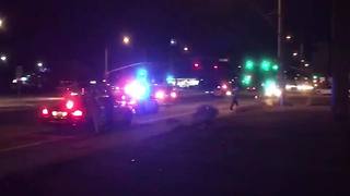 SCENE VIDEO: Pedestrian struck at Park and Benson Highway