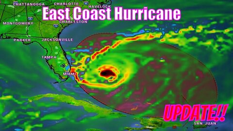 Florida & East Coast Hurricane Update! - The WeatherMan Plus