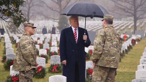 Trump Honors The Fallen on Memorial Day