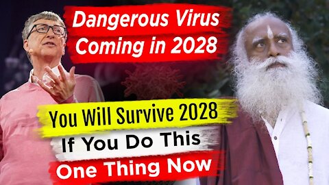Humanity Will Be in Danger in 2028 Sadhguru Prediction || More Deadly Virus Will Come From 2028