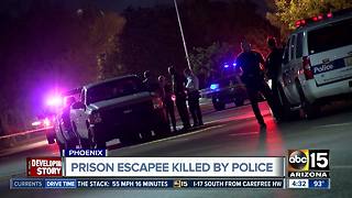 K-9 officer hurt in Glendale shooting involving prison escapee