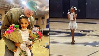 Chris Brown Surprises Daughter Royalty At Her Dance Recital! 💃🏾