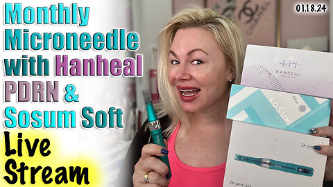 Live Deep Monthly Microneedle, Dr.Pen A6S w Sosum SOft & Hanheal PDRN, AceCosm | Code Jessica10