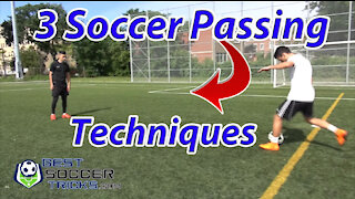 3 Simple Soccer Passing Techniques