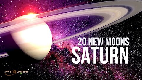 20 new moons around Saturn discovered by astronomers