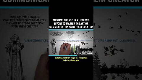 Muslims Engage in a LifeLong Effort to Master the Art of Communication with Their Creator