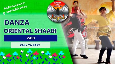 Danza ORIENTAL SHAABI 💖 ZAID 🌺ZAKY YA ZAKY🌺 Fiesta de verano de JACQY DÍAZ 💖