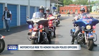 Patriotic Riders Honor Fallen Police Officers