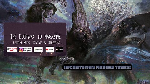 Relapse Records - Incantation - Unholy Deification - Video Review