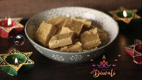 Diwali Recipe #3 | VEGAN Mysore Pak 🤤