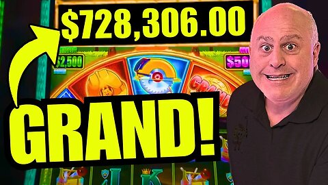 OMG!!! $728,000 GRAND JACKPOT ON HUFF N MORE PUFF!