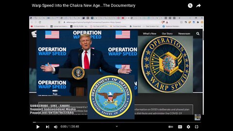 EntertheStars: Trumps Warp Speed Into the Satanic Chakra New Age! (Documentary) [07.05.2022]