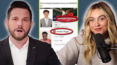 These Are Real College Basketball Player Names (Really) | Dave Rubin & Isabel Brown