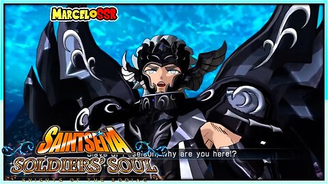 Thanatos Deus da Morte Vs. Sorento de Sirene - Saint Seiya: Soldiers' Soul