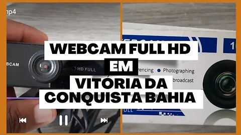 Webcam de ótima qualidade, FULL HD 1080 / Vendo, WhatsApp 77 99186-1311