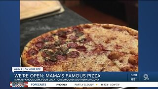Mama's Famous Pizza offering takeout, delivery