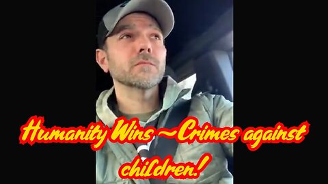 Patriot Underground 2.19.24: Humanity Wins ~ Crimes against children!