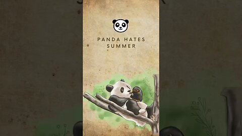 Panda Hates Summer 🐼 #shorts #youtube video ideas #Asmr