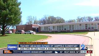 Another Baltimore County Elementary teacher threatened and carjacked