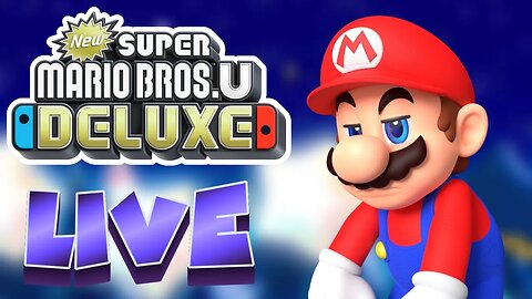🔴 NO COINS, Hopefully | Super Mario Bros U Deluxe Coinless Challenge