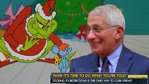 You're a mean one, Fauci Grinch