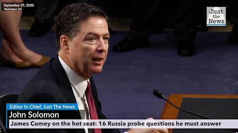 James Comey on the hot seat: 16 Russia probe questions he must answer