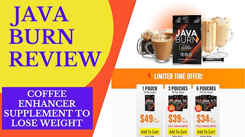 Java Burn Review: Coffee Enhancer Supplement to Lose Weight fast.