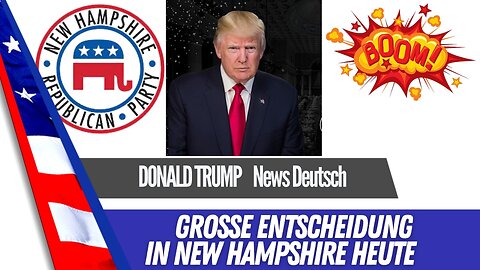 Trump`s grosser Tag in New Hampshire
