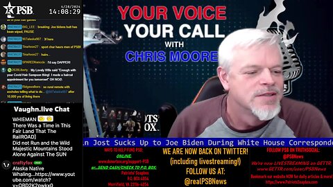 2024-04-28 14:00 EDT - Your Voice, Your Call: with Chris Moore