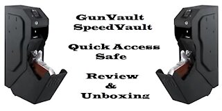 GunVault SpeedVault SV 500 Unboxing and Review