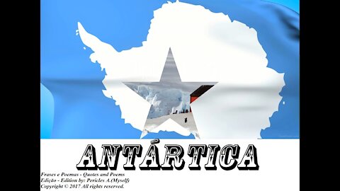 Bandeiras e fotos dos países do mundo: Antártica [Frases e Poemas]