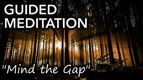 "Mind the Gap" - Gap Meditation