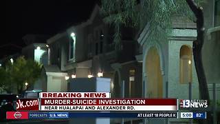 Police investigating murder-suicide in northwest Las Vegas