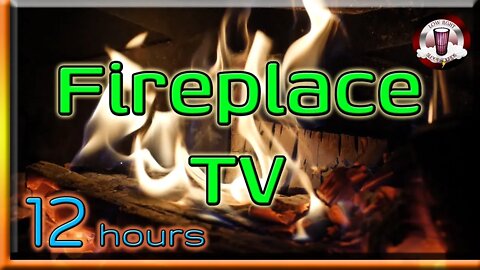 🔴🔥🔥 Fireplace TV | 12 HOUR | Ambient Fireplace | Crackling Fireplace | Fire Sounds For Sleeping 🔥🔥