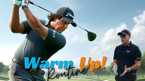 Phil Mickelson Warm-up | Daily Fitness +