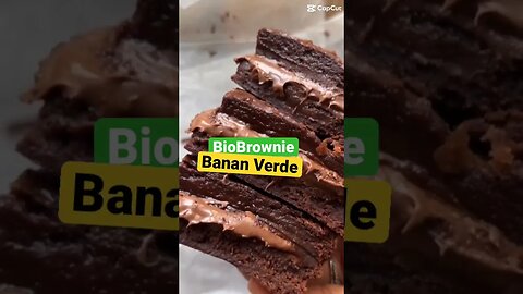 Brownie feito de #biomassa de Banana Verde e Cacau 100% | #naturefoods #biobrownie @naturalfoodba