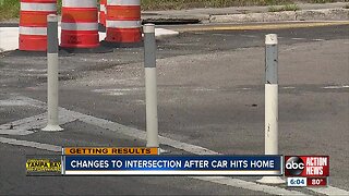 Dozens of severe crashes prompt changes to dangerous Seminole Heights intersection