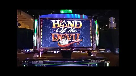 Big $500 Win on Hand of the Devil Slot Machine at Hollywood Casino Columbus Ohio