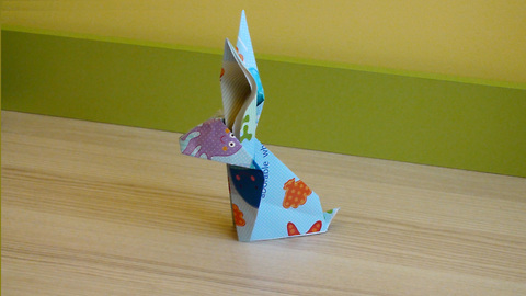 🐇 How to Fold the Origami Easter Bunny
