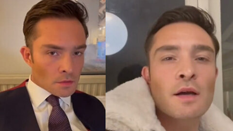 Fans SHOCKED Over Ed Westwick’s First TIKTOK