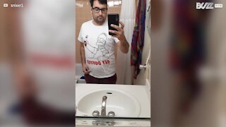 Avez-vous déjà vu un tee-shirt "magique"?