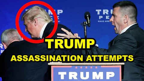 TRUMP ASSASSINATION ATTEMPTS - BEHIND THE SCENES HIDDEN ASSASSINATIONS - THE FAKE DEATHS