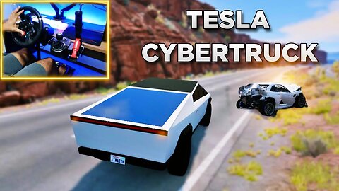 Testing The Resistance Of The Tesla Cybertruck | Beamng.Drive