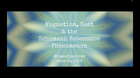 Schumann Resonance - Was it REAL?? Intriguing Questions & the Schumann Phenomenon