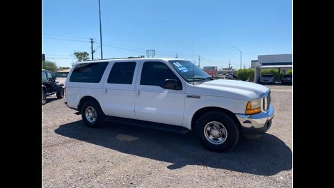 (145) 2000 Ford Excursion XLT w/7.3 Powerstroke diesel test drive video