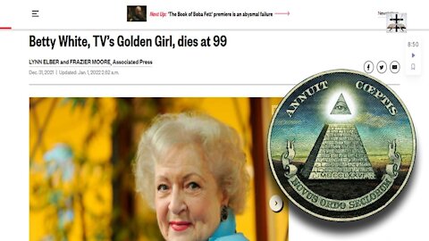 Betty White In Hell, Transcendentalism-Luciferianism, Hollywood Degeneracy